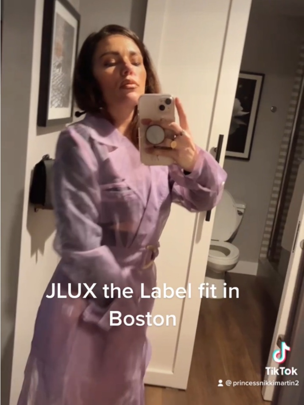 Lavender Women’s Pantsuit